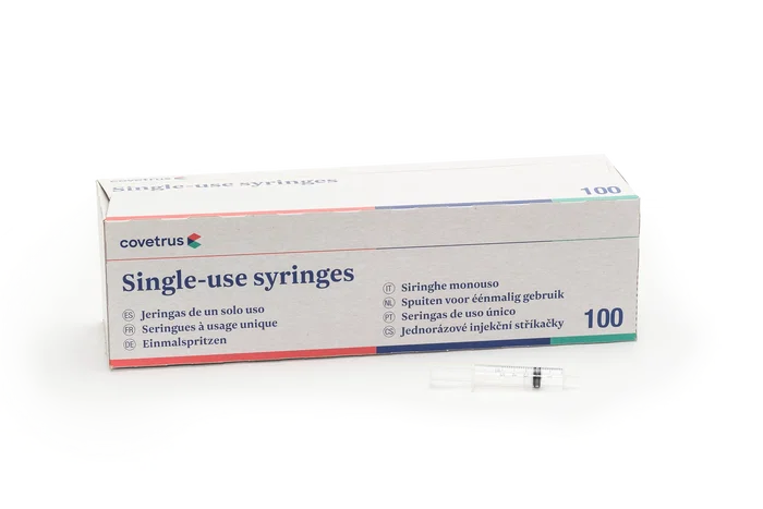 Covetrus Jeringas Desechables de 2 Piezas Covetrus Jeringas Desechables de 2 Piezas